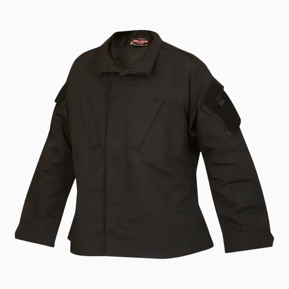 TRU-SPEC Rip-Stop Tactical Uniform Shirt Jacket M Diagonal Chest Hand Pockets - Picture 10 of 11